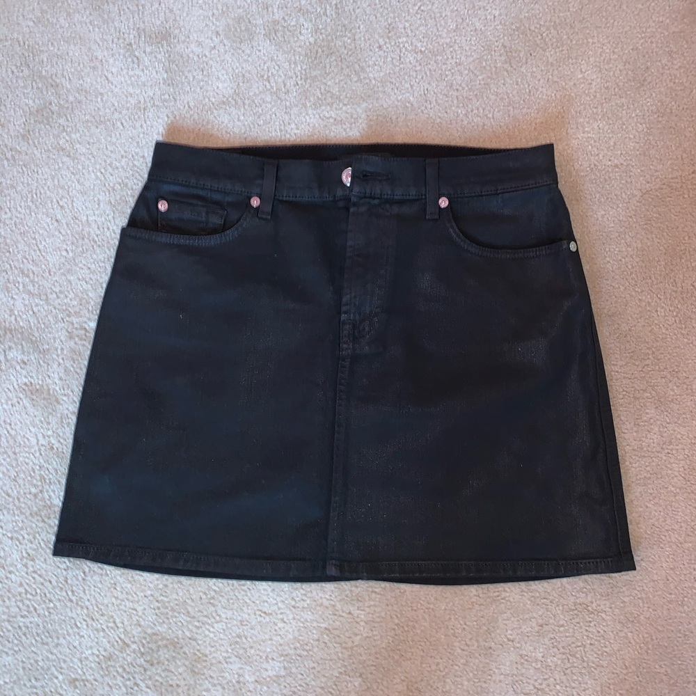 7 For All Mankind denim skirt